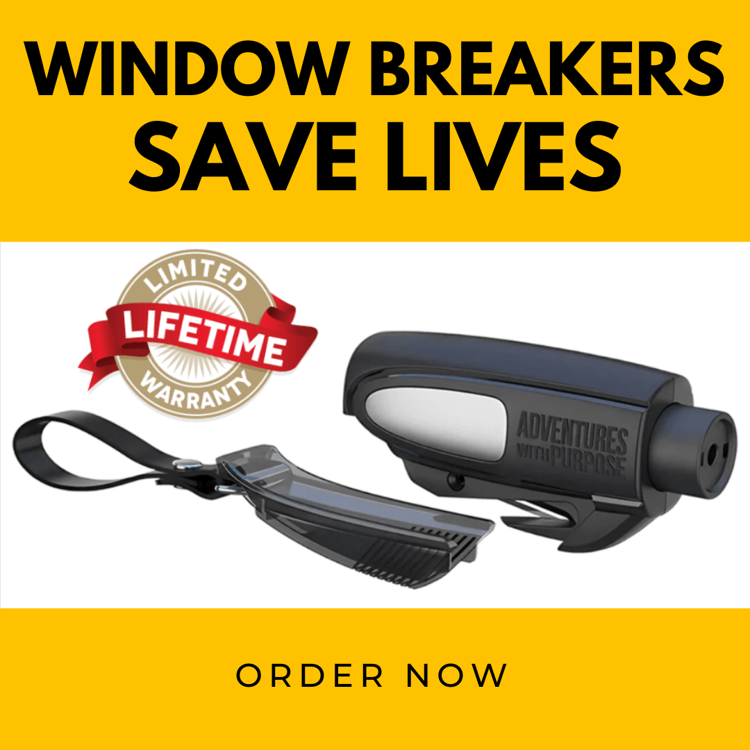 2-in-1 Safety Hammer & Seatbelt Cutter