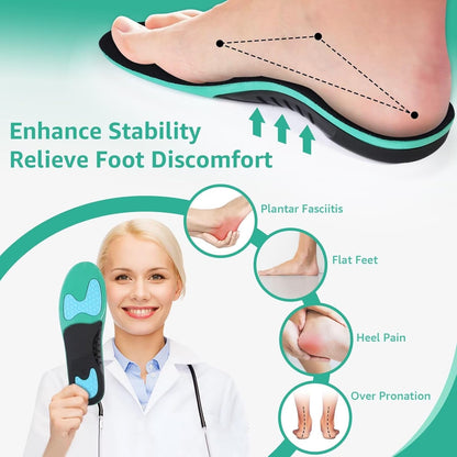 Shock Absorbing Insoles for Ultimate Comfort